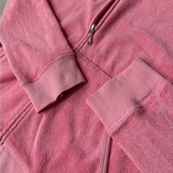 Y2K Original Juicy Couture Terry Tracksuit matching set - size L/XL - Picture 5 of 14